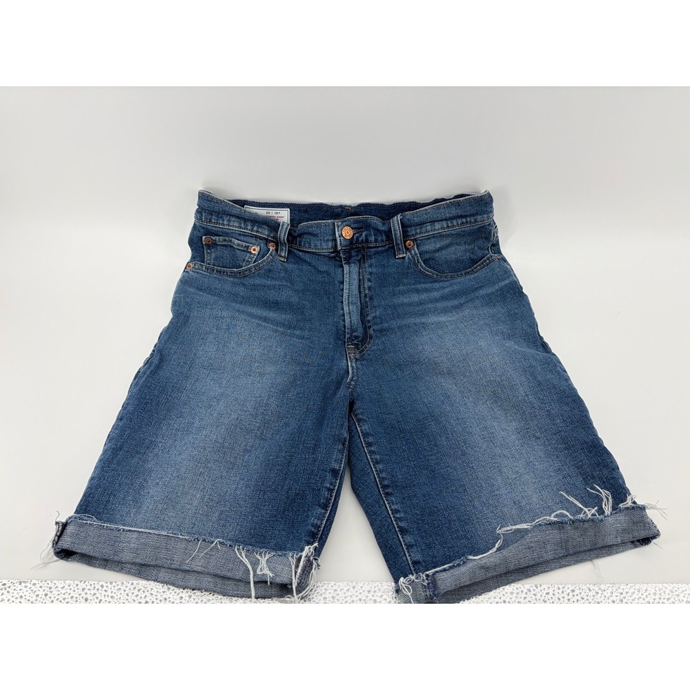 Gap‎ High Rise Denim Bermuda Shorts, Women's Size 30/10 Regular